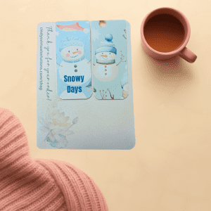 Snowy Days Bookmark Duo
