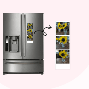 Custom Photo Strip Magnets