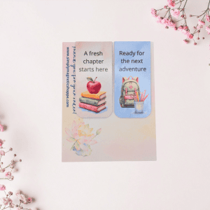 Back to School Bookmark Duo