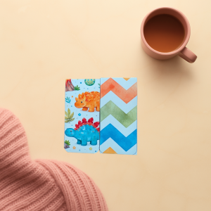 Valentine Dino Magnetic Bookmark Duo