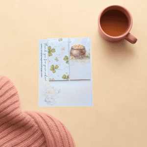 Lucky Clover – Magnetic Bookmark Set