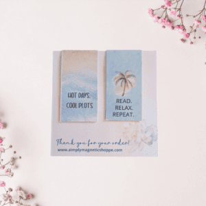 Read. Relax. Repeat. Bookmark Duo