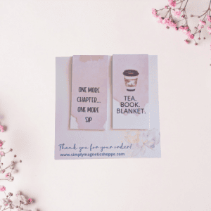 Tea • Book • Blanket Bookmark Duo