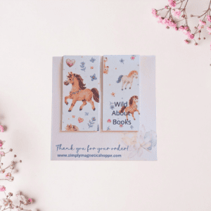 Horses Magnetic Bookmark Set