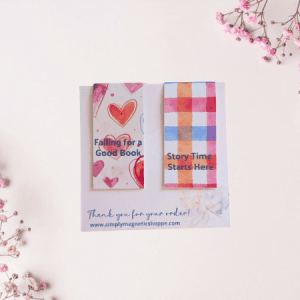 Falling for a Good Book - Magnetic Bookmark Duo