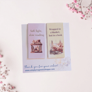 Soft Light - Magnetic Bookmark Duo
